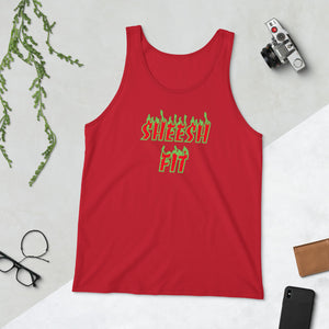 Red and Green Sheeshfit Tank