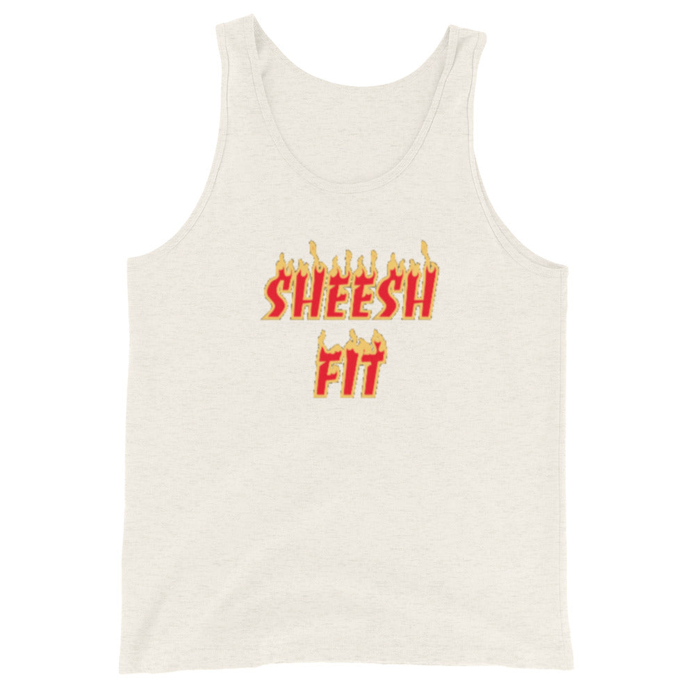 Sheesh Fit (Red & Yellow) Tanks