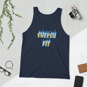 Sheesh (Yellow & Blue) Tanks