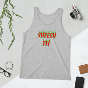 Red and Green Sheeshfit Tank