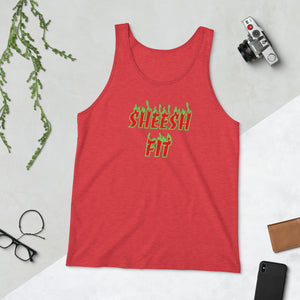 Red and Green Sheeshfit Tank