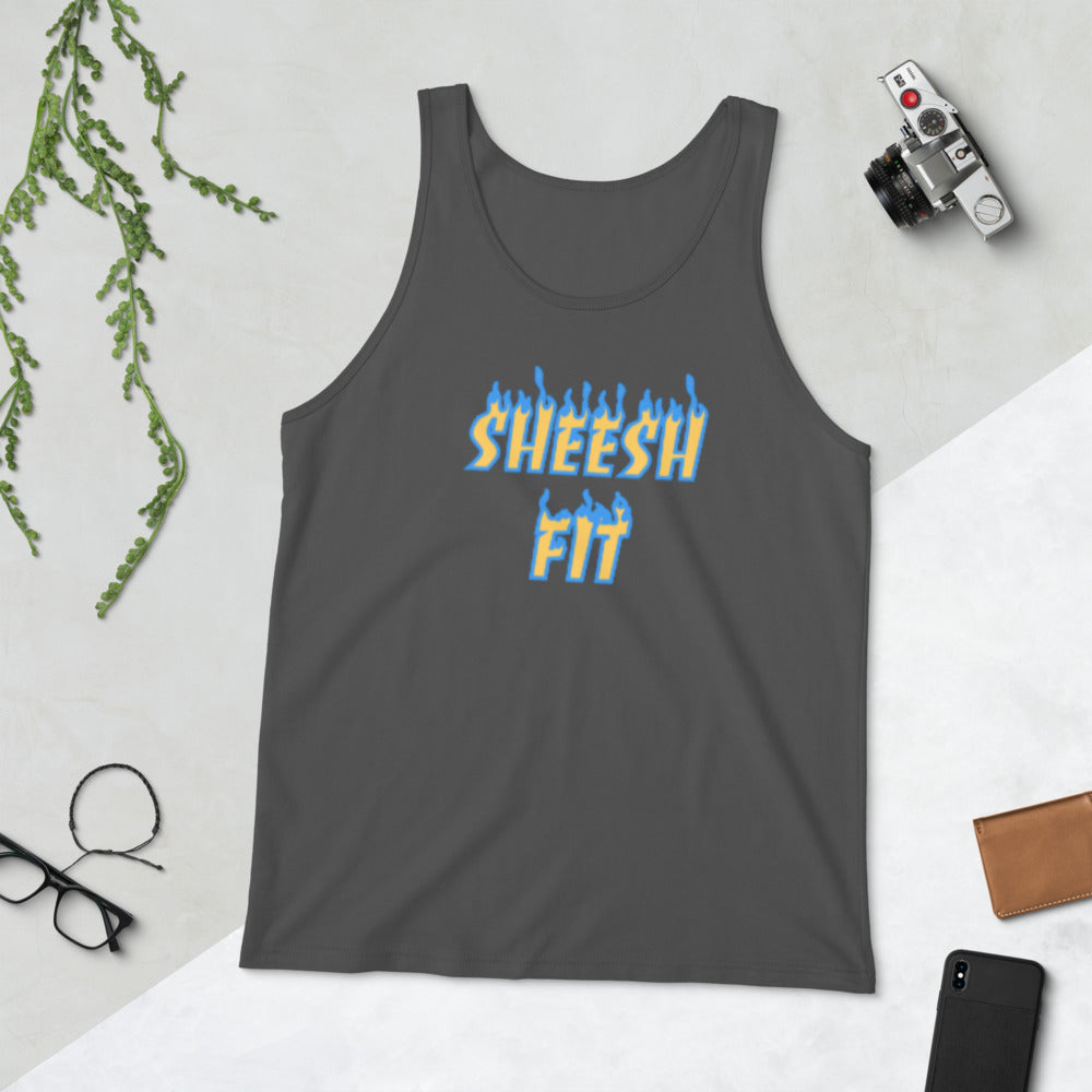 Sheesh (Yellow & Blue) Tanks