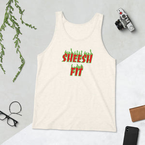 Red and Green Sheeshfit Tank