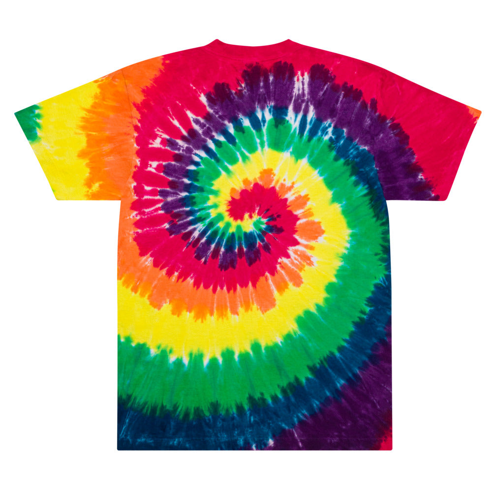 Oversized tie-dye