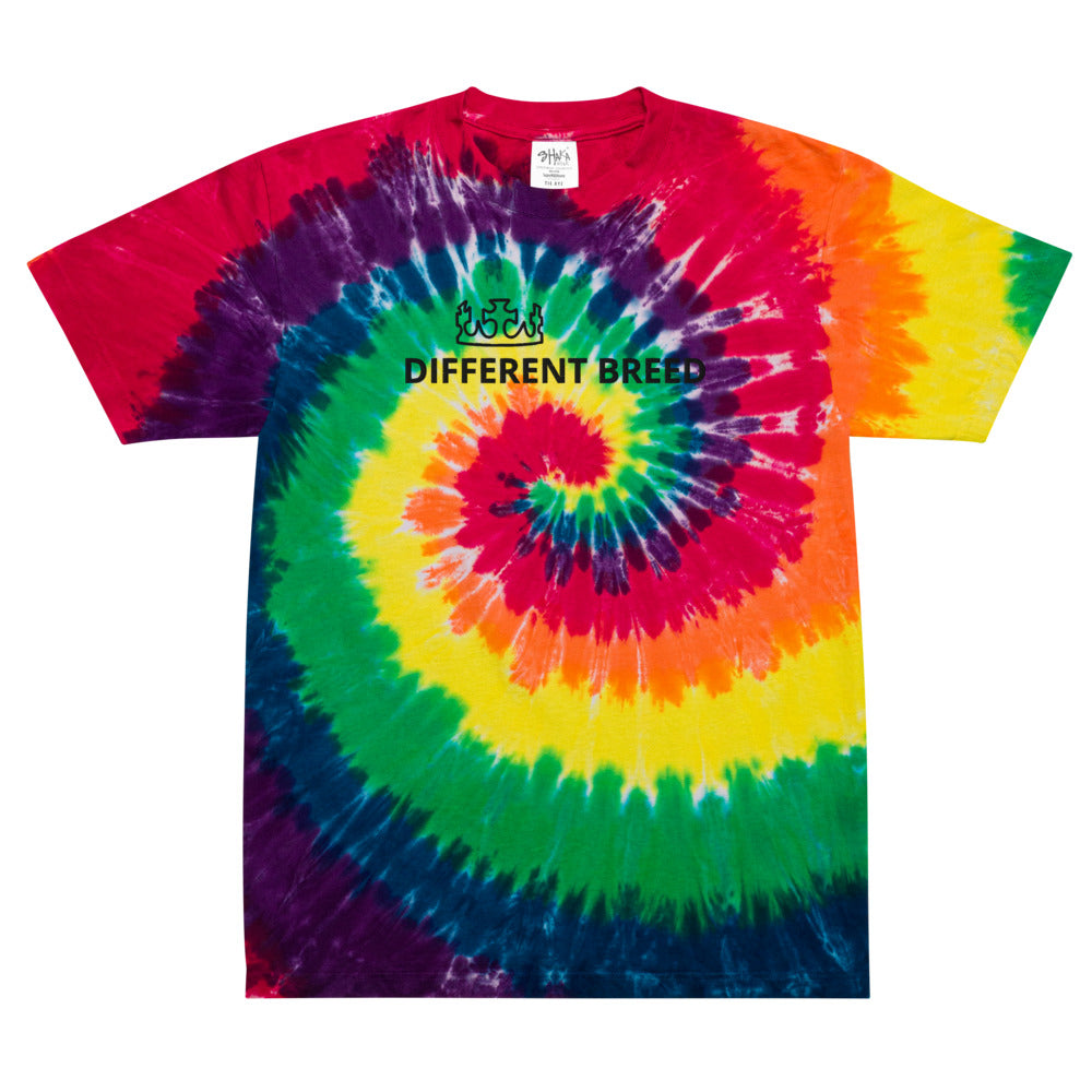 Oversized tie-dye